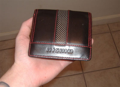 Nismo carbon fiber wallet