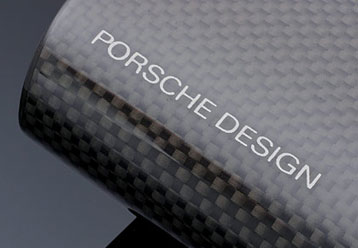 Porsche Designs carbon fiber wood travel humidor