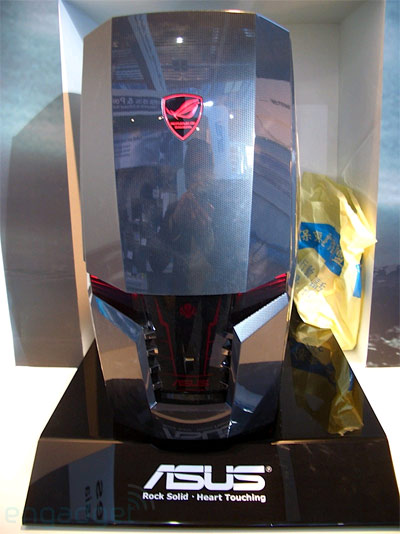 Asus ARES CG6150 Carbon Fiber Gaming Desktop Front Shot