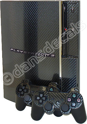 Dan’s Decals Carbon Fiber PS3 skin