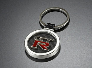 Nissan GT-R collection carbon fiber key chain