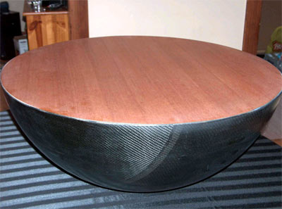 Carbon fiber table