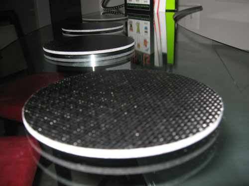 Carbon fiber coasters