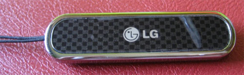 Carbon fiber LG Secret keychain