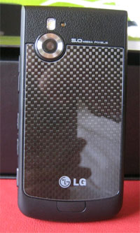 LG Secret back