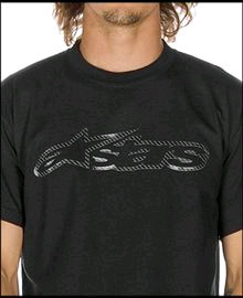 Alpinestars carbon blaze black t-shirt