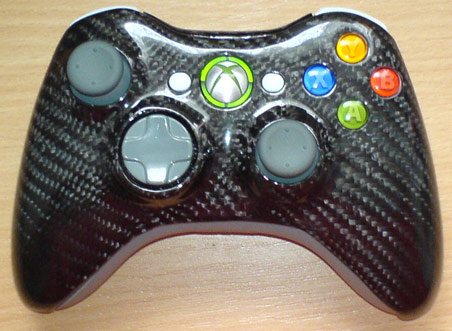 Carbon fiber Xbox 360 controller