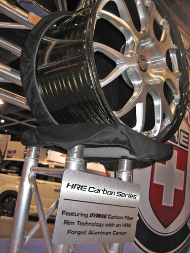 HRE carbon fiber wheel from SEMA