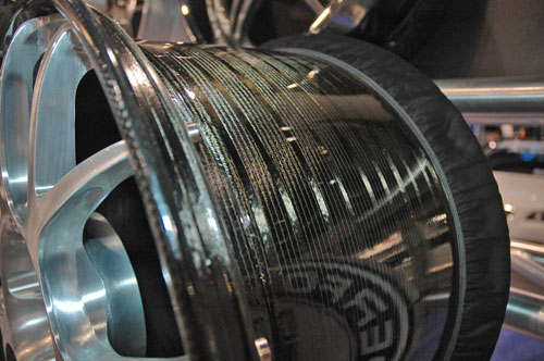 HRE carbon fiber wheel from SEMA