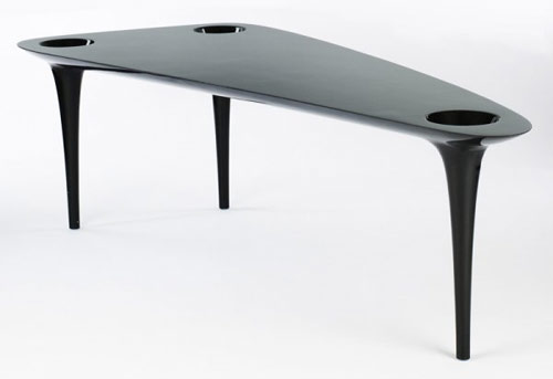 Marc Newton black hole carbon fiber table