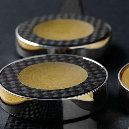 Carbon fiber F1 backgammon set