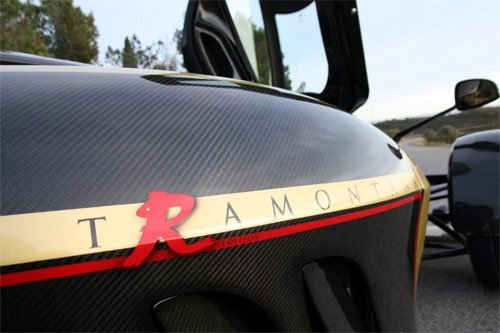 Tramontana R up close carbon fiber exterior