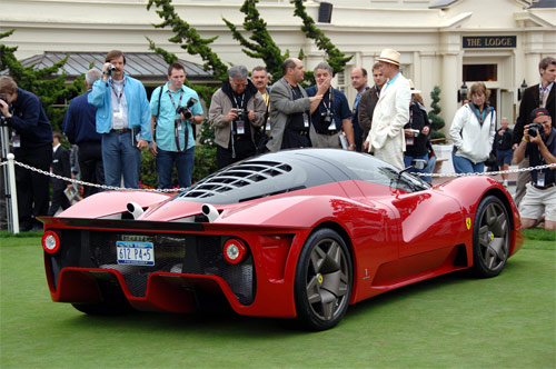 Ferrari P4/5 back