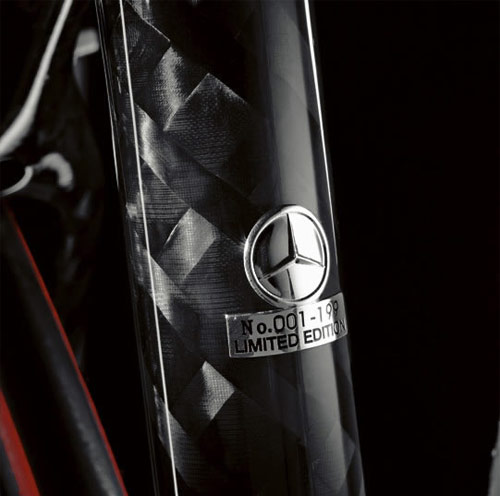 Mercedes-Benz carbon fiber bicycle