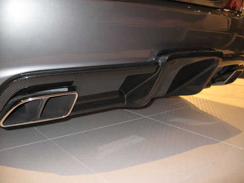 SL65 AMG carbon fiber rear diffuser