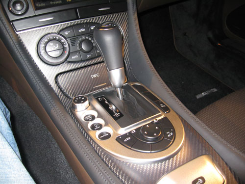 SL65 AMG carbon fiber interior