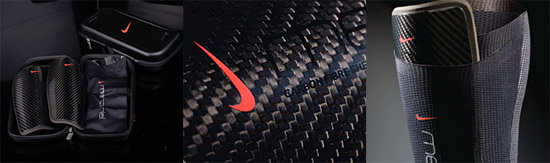 Nike Mercurial Blade carbon fiber shin guards