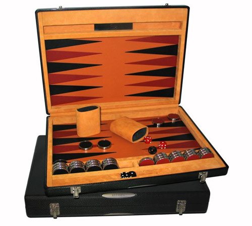 Schedoni carbon fiber backgammon case
