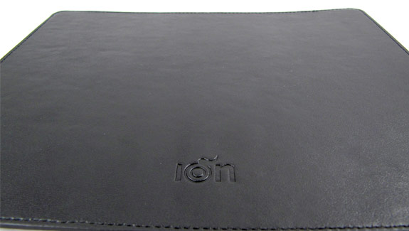 Ion carbon fiber and leather mousepad