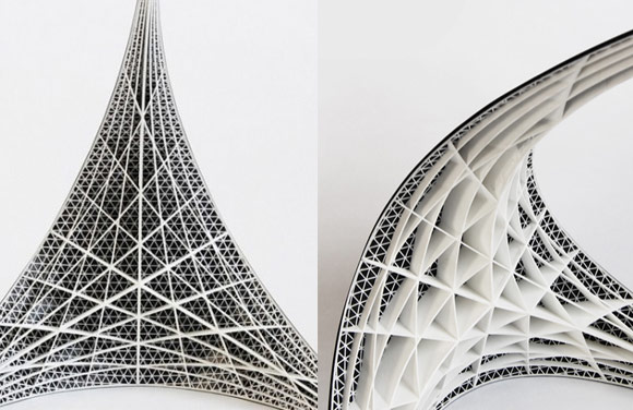 Gaudi stool structure