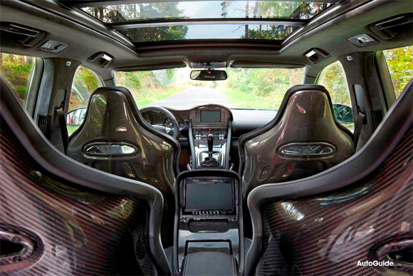 Mansory Chopster Porsche Cayenne Turbo S interior