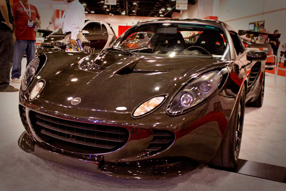 Seibon carbon fiber Lotus Elise from SEMA 2009