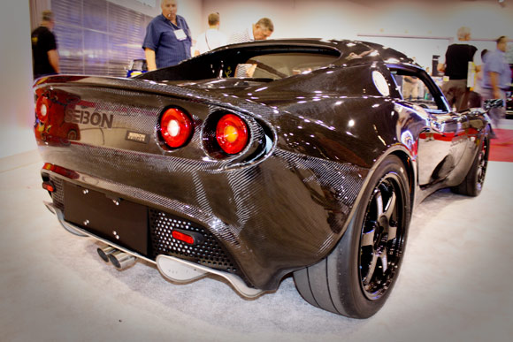 Seibon carbon fiber Lotus Elise from SEMA 2009