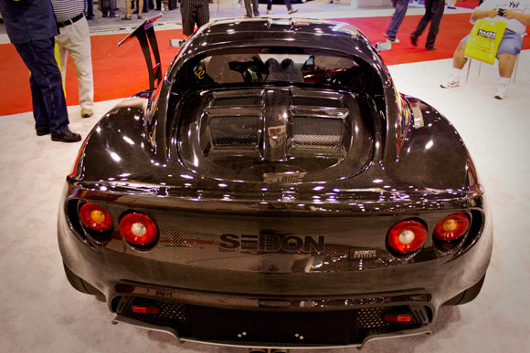 Seibon carbon fiber Lotus Elise from SEMA 2009