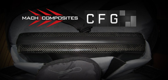 CFG and Mach 3 Composites carbon fiber laptop case sneak preview