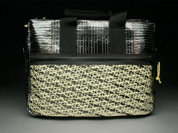 RAGGEDedge Carbon Fiber Briefcase - Carbon Fiber / Gold Aramid