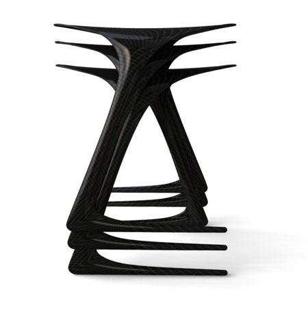 Carbon fiber Plumo stool