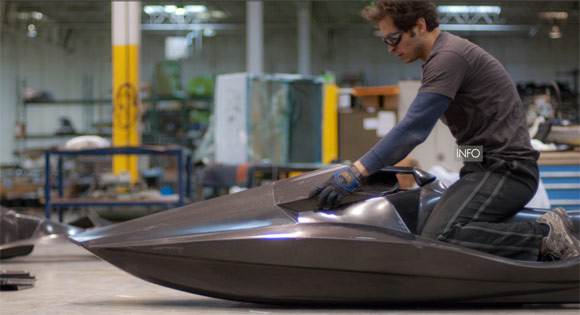 Samba XRS carbon fiber electric jet ski