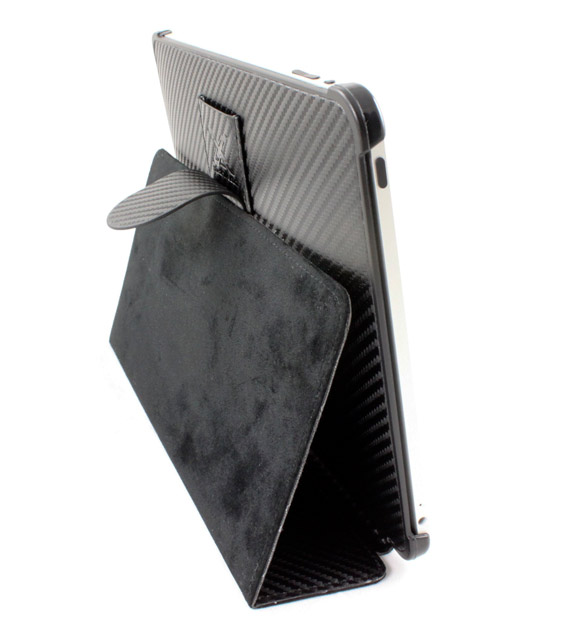 xGear carbon fiber leather Folio iPad case