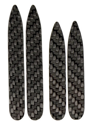 Carbon fiber collar stays