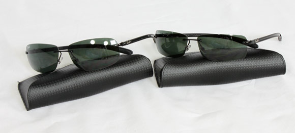 Carbon fiber Ray Ban sunglasses