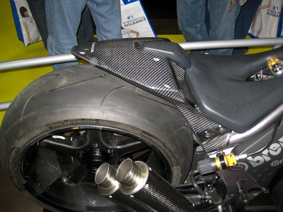 Honda concept carbon fiber motorcycle