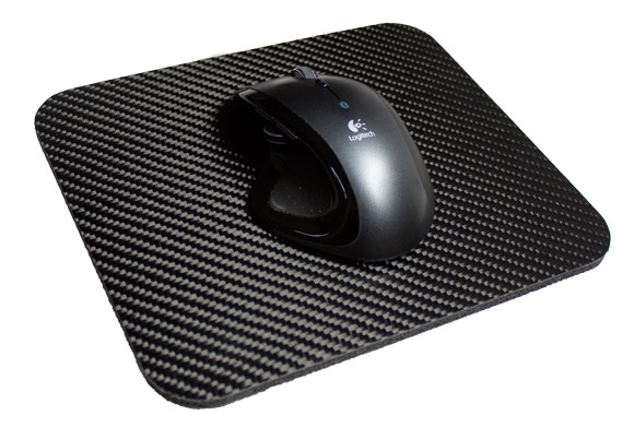 Carbon fiber mousepad