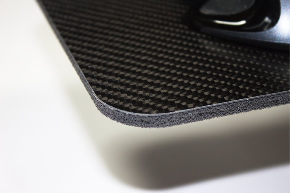 Carbon fiber mousepad