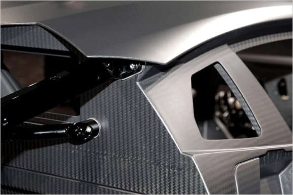 Lamborghini Aventador carbon fiber monocoque