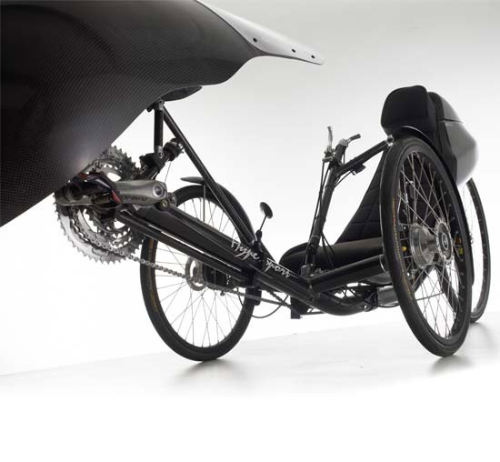 Carbon fiber Windcheetah tricycle