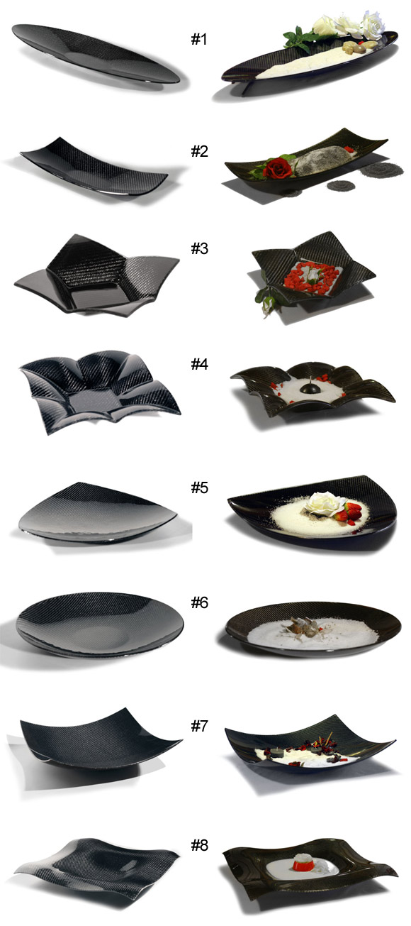 Carbon Fiber tray designs