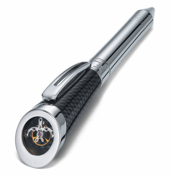 TF Est 1968 carbon fiber tourbillon pen