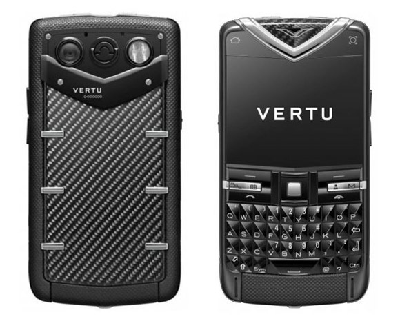 Vertu carbon fiber phone