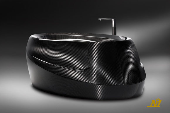 Corcel N.1 carbon fiber bath tub