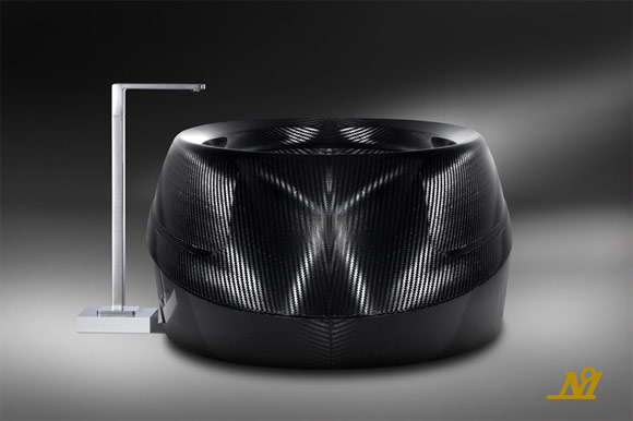 Corcel N.1 carbon fiber bath tub