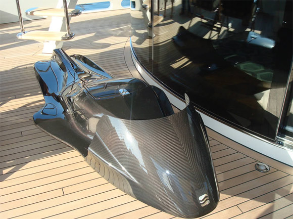 Exo carbon fiber jet ski