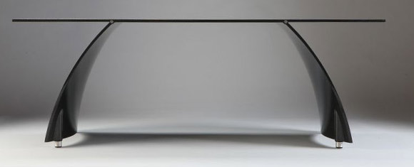 Ava carbon fiber coffee table