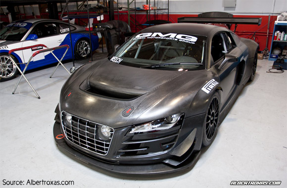 GMG's carbon fiber Audi R8 LMS GT3 R16