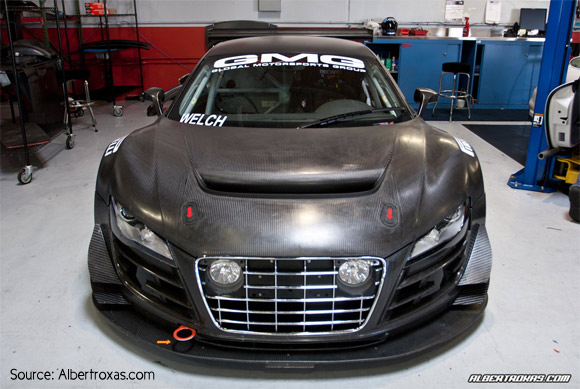 GMG's carbon fiber Audi R8 LMS GT3 R16