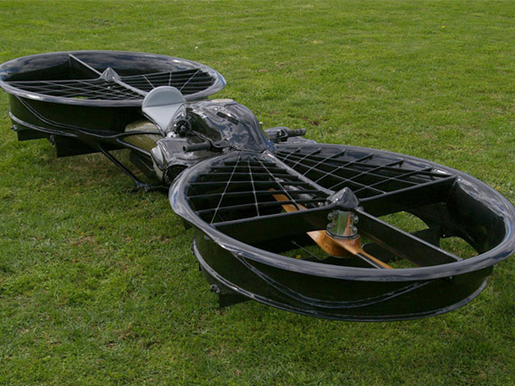 Carbon fiber hover bike